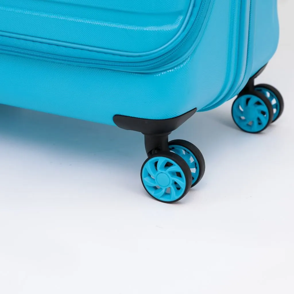 Tosca Sub Zero 2.0 3 Piece Hardsided Luggage Set - Aqua