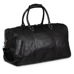 Tourist Leather Duffle 21" Black