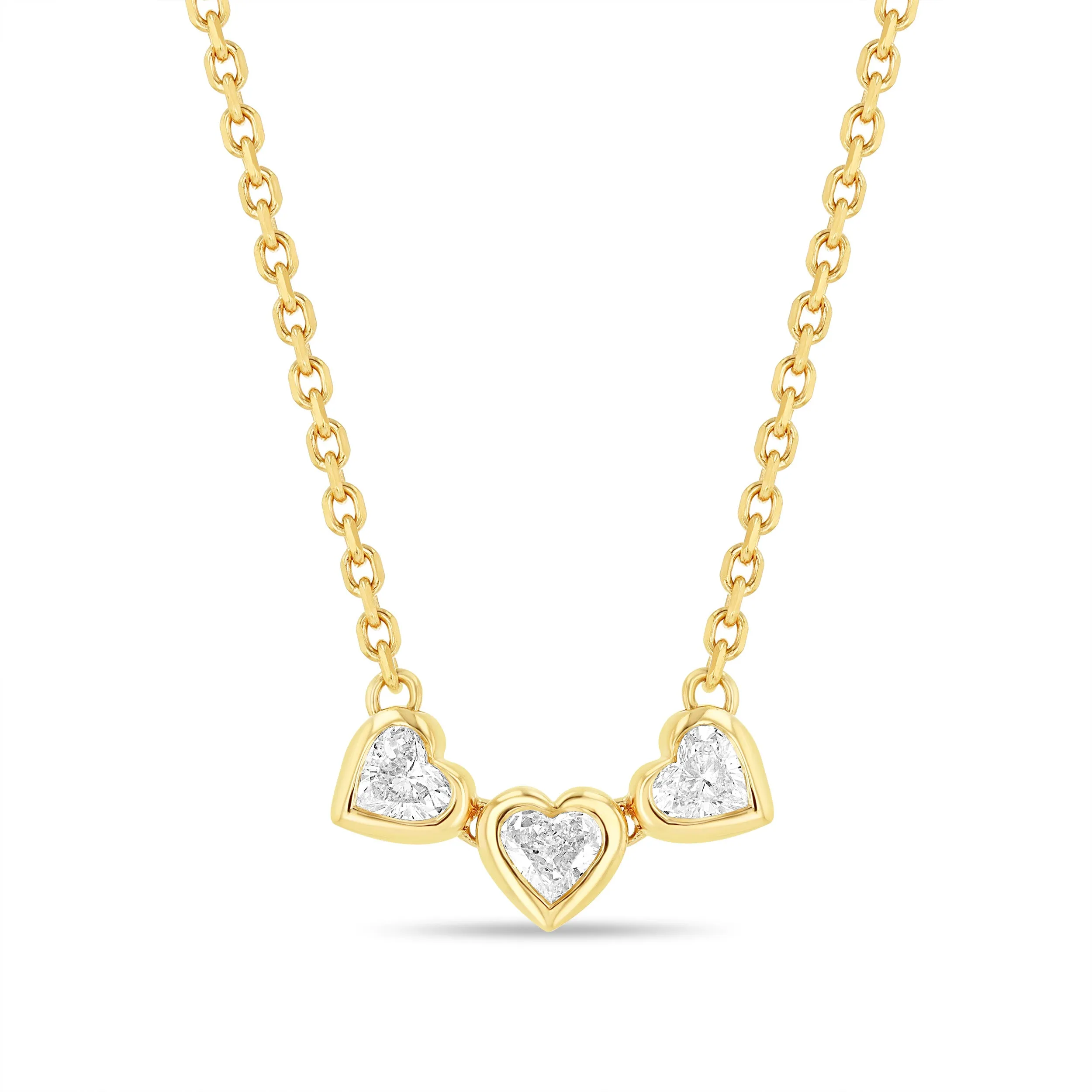 Trio Heart Necklace