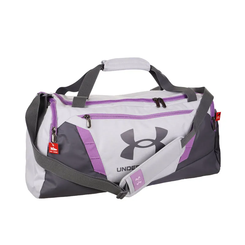 UNDER ARMOUR Undeniable 5.0 Small Duffle Bag (Grey/Purple/Rock)