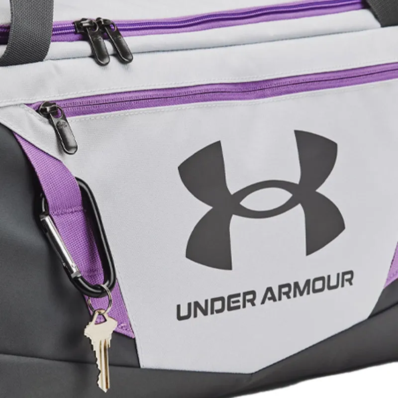 UNDER ARMOUR Undeniable 5.0 Small Duffle Bag (Grey/Purple/Rock)