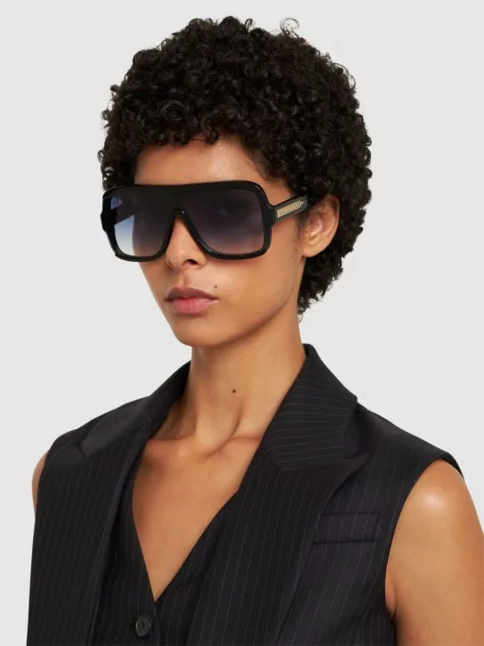 Victoria Beckham   VB Chain Core Wire acetate sunglasses 