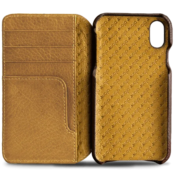 Wallet Agenda iPhone X / iPhone Xs Leather Case