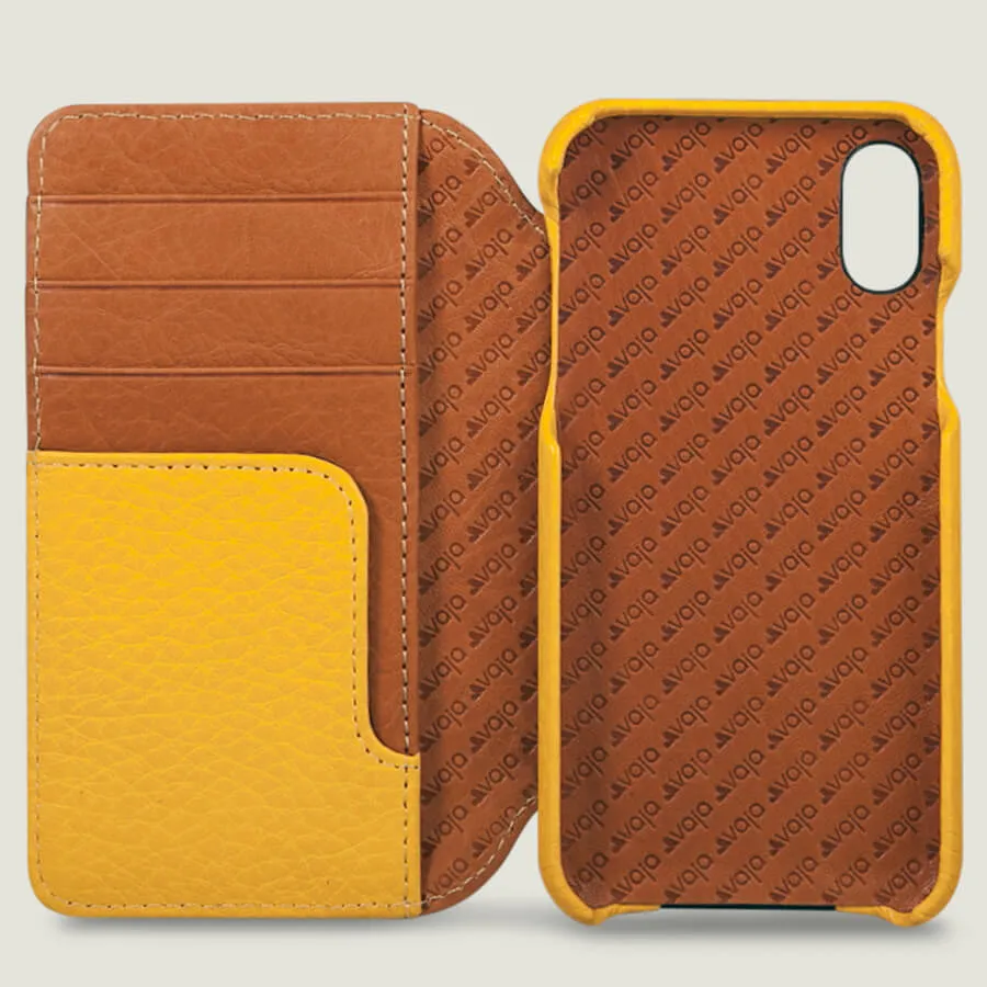 Wallet Agenda iPhone X / iPhone Xs Leather Case