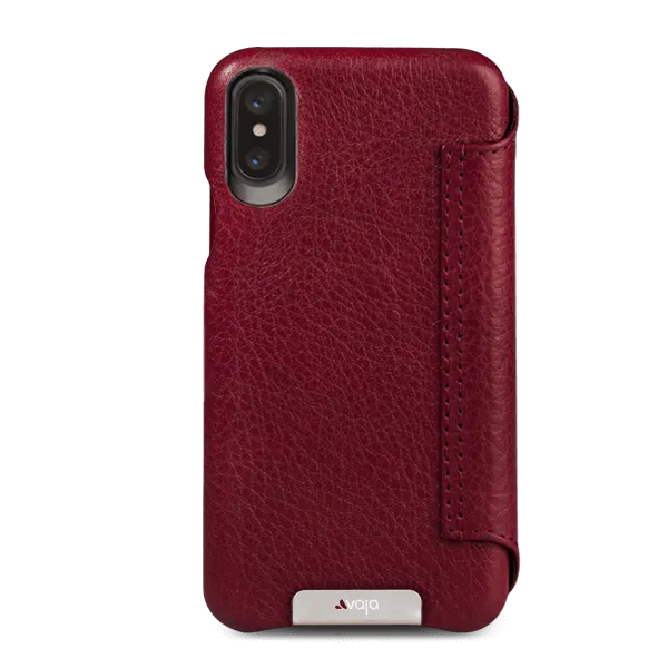 Wallet Agenda iPhone X / iPhone Xs Leather Case