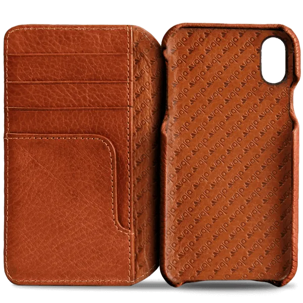 Wallet Agenda iPhone X / iPhone Xs Leather Case