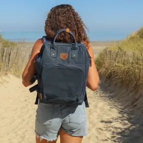 Waxed Canvas Picnic Backpack Cooler