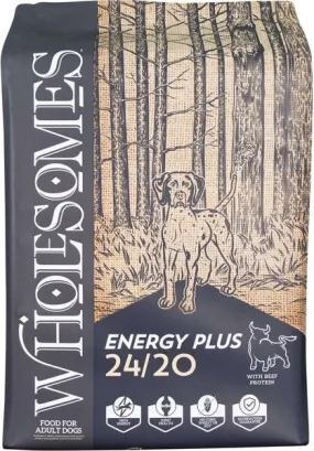 Wholesomes Energy Plus 24/20 Beef Dry Dog Food, 40-lb