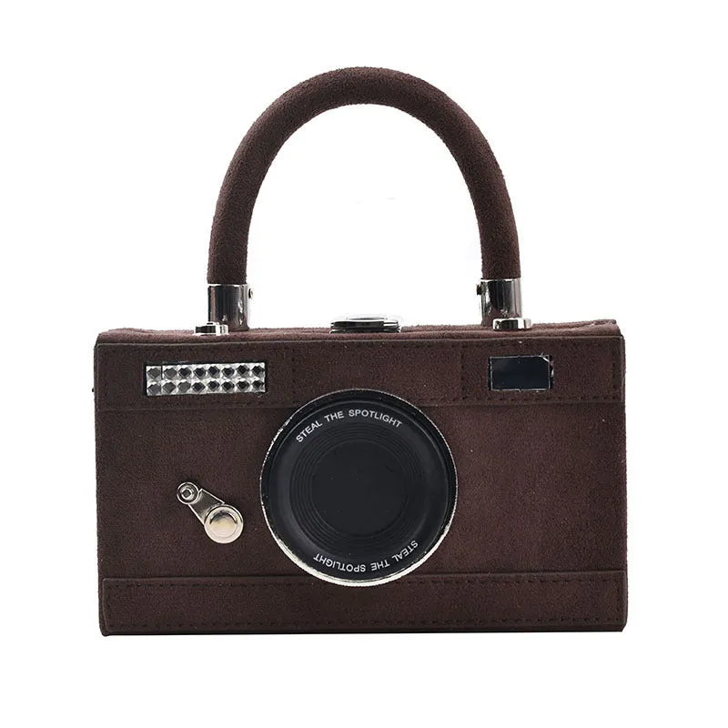 Women's Frosted Camera Shoulder Bag