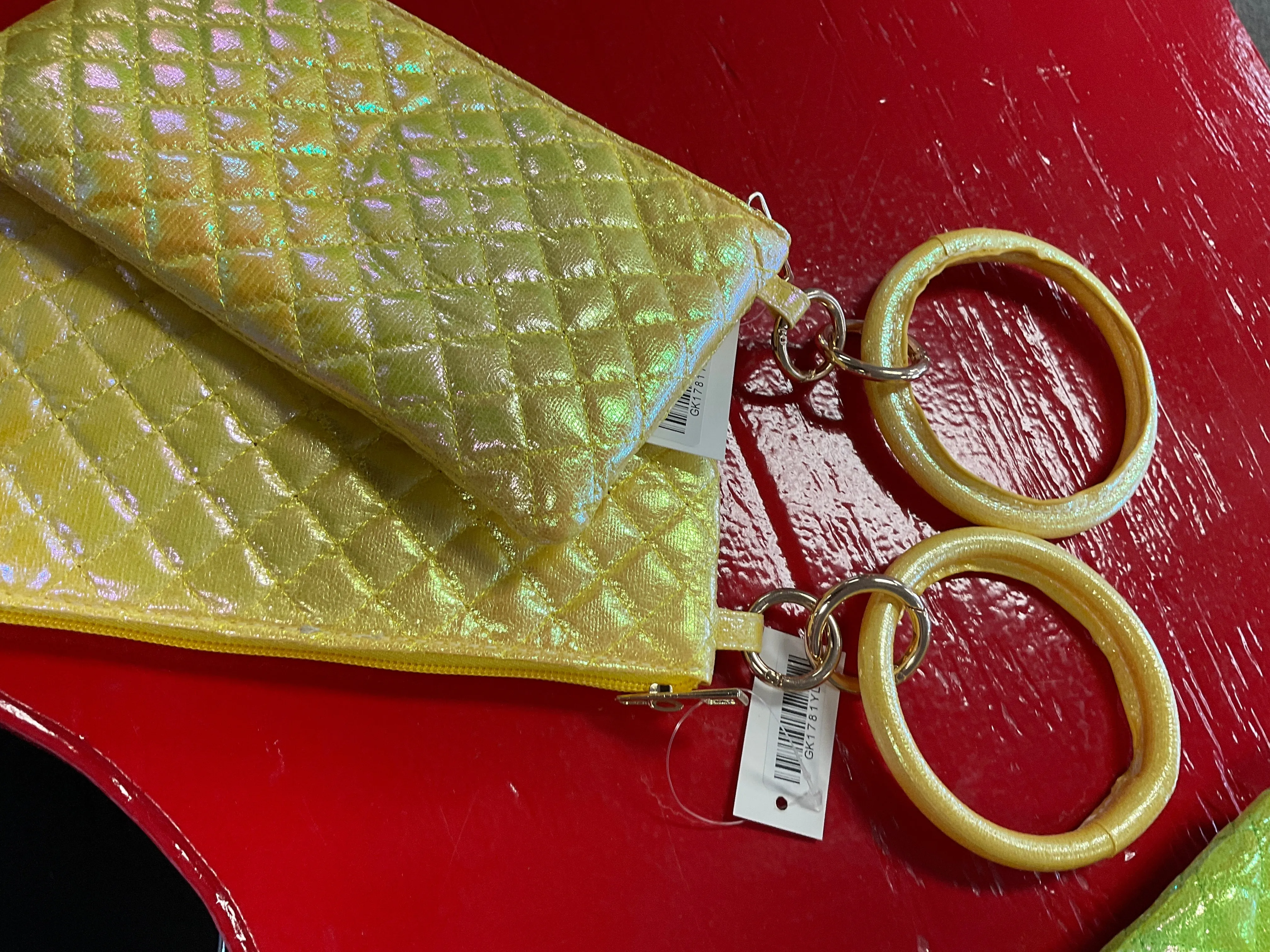 Wristlet yellow