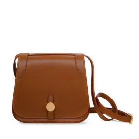 X Nihilo Soleste Leather Crossbody Bag Tan