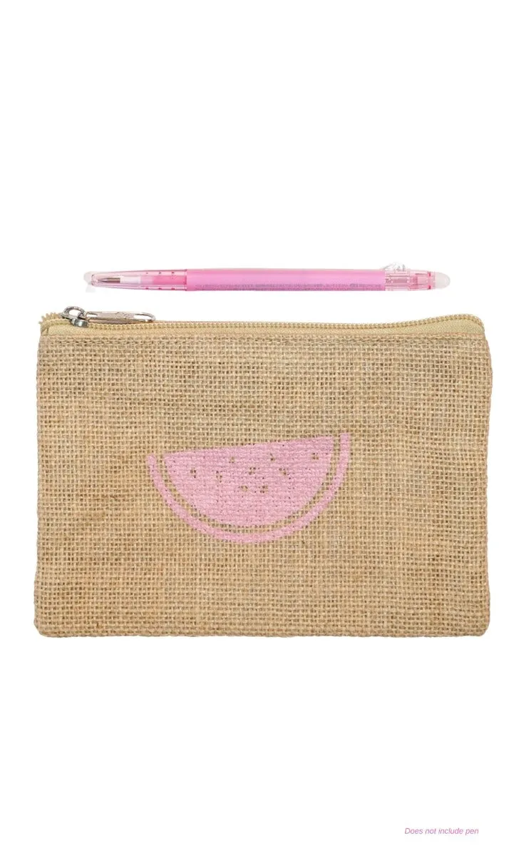 Zip pouch - Watermelon