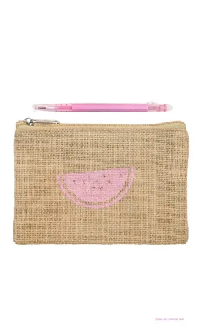 Zip pouch - Watermelon